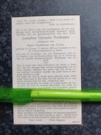 Bidprentje Chaam Breda Josephus Verheijen 1893 1963, Ophalen, Bidprentje