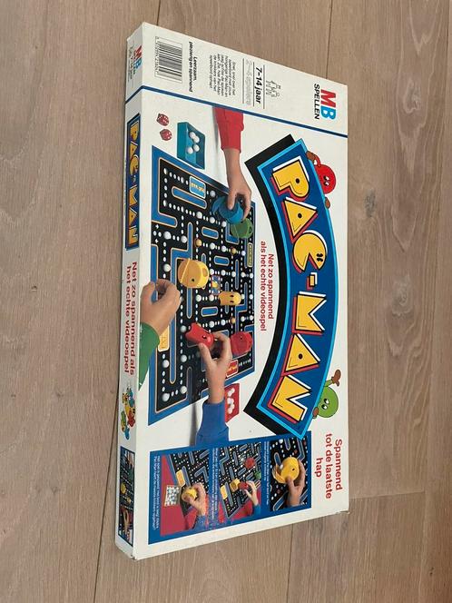 Vintage Pac-Man Bordspel (1982)  Compleet en in goede staat!, Hobby en Vrije tijd, Gezelschapsspellen | Bordspellen, Gebruikt