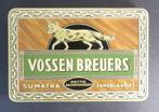 sigarenblik vossen Breuers sumatra zandblaadjes tegelen (1), Verzamelen, Blikken, Ophalen, Gebruikt, Overige, Overige merken