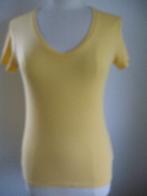 H&M LOGG t- shirt licht geel maat M - nieuw -, Maat 38/40 (M), Geel, Nieuw, Ophalen of Verzenden