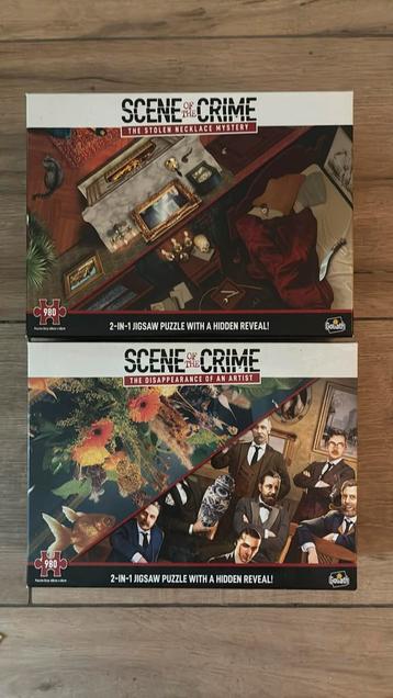 Scene of the crime escape room puzzel beschikbaar voor biedingen