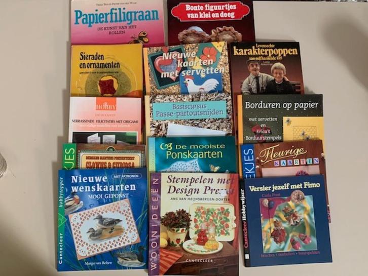 Diverse hobbyboekjes. Oa over kaarten maken. Oa doeboekjes., Boeken, Hobby en Vrije tijd, Zo goed als nieuw, Geschikt voor kinderen
