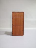 Platenkast lp-kast vintage teakhout Deens, Ophalen, -, -, Zo goed als nieuw