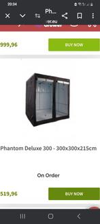 Kweekspullen Phantom 3 * 3 * 215 nieuw €300, Tuin en Terras, Kweekspullen, Ophalen, Zo goed als nieuw, Kweeklamp
