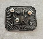 Vintage Modernistische Broche, Scandinavische Stijl, Sieraden, Tassen en Uiterlijk, Broches, 4 tot 7 cm, Gebruikt, Ophalen of Verzenden
