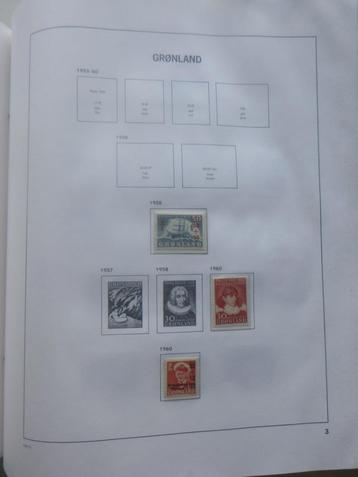 Davo album Danmark 1851-1991 met uitgebreid Groenland beschikbaar voor biedingen