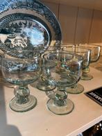 Zeldzame vintage wijnglazen, Antiek en Kunst, Antiek | Glas en Kristal, Ophalen of Verzenden