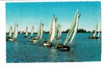 Zeilsport op de Friese Meren ( Schouwen), Ophalen of Verzenden, 1940 tot 1960, Gelopen, Friesland