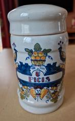 Apothekerspot Delft met Deksel - 14 cm, Ophalen of Verzenden