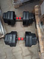 Dumbbells - 2x15 kg - totaal 30 kg - halters nieuw, Ophalen, Dumbbell, Gebruikt, Info@redealer.nl