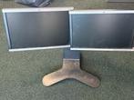 HP Compaq L1950g Dual Monitor Set met Ergotron standaard!, Computers en Software, Monitoren, Ophalen, Gebruikt, HP, VGA