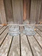 2 Schott Zwiesel Whiskey glazen met extra brede bodem, Verzamelen, Glas en Borrelglaasjes, Ophalen, Nieuw, Overige typen