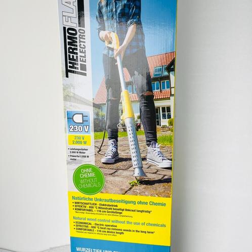 Gloria ThermoFlamm Bio Onkruidverwijderaar Thermisch Brander, Tuin en Terras, Onkruidbranders, Nieuw, Verzenden