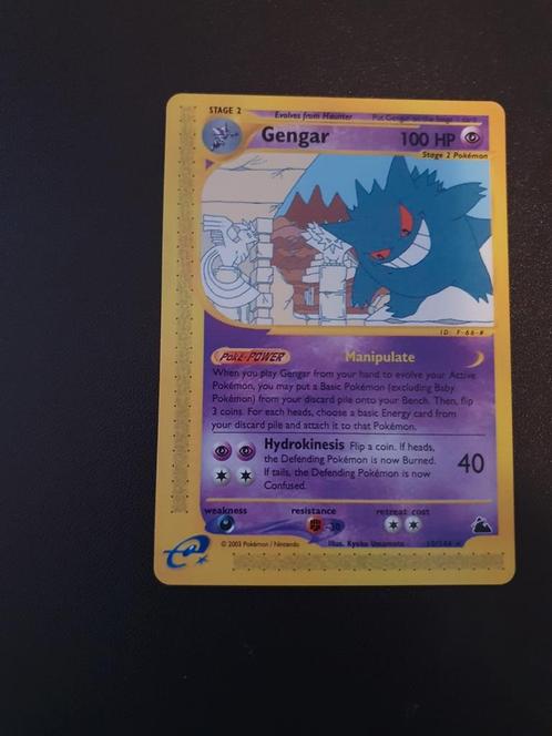 Gengar Skyridge 10/144, Hobby en Vrije tijd, Verzamelkaartspellen | Pokémon, Nieuw, Losse kaart, Foil, Ophalen of Verzenden