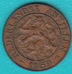 Nederlandse Antillen 2½ cent 1959, Scho. 1421 in munthouder, Postzegels en Munten, Munten | Nederland, Ophalen of Verzenden, Koningin Juliana