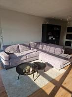 Loungebank licht grijs rib stof!, Huis en Inrichting, Banken | Bankstellen, Ophalen, 250 tot 300 cm, Gebruikt, Ribstof