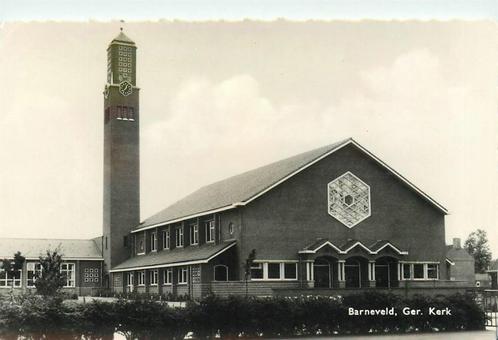 (387-252-043) Barneveld Kerk, Verzamelen, Ansichtkaarten | Nederland, Gelderland, Verzenden