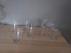 Antieke glaasjes 8 stuks, Verzamelen, Glas en Borrelglaasjes, Ophalen, Zo goed als nieuw, Overige typen