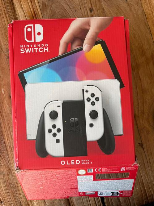 Switch OLED, Spelcomputers en Games, Spelcomputers | Nintendo Switch, Zo goed als nieuw, Switch OLED, Met 1 controller, Ophalen of Verzenden