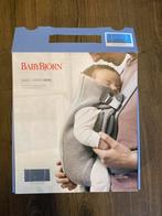 Baby Björn baby carrier mini - dove blue jersey, Ophalen, Zo goed als nieuw, Draagzak, Baby Björn