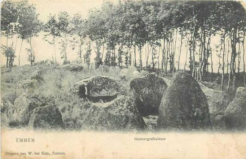 (380-275-023) Emmen Hunnengrafkelders, Verzamelen, Ansichtkaarten | Nederland, Drenthe, Verzenden
