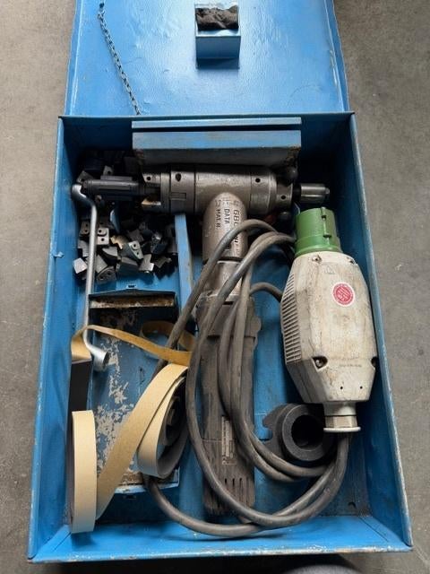 GBC Portable pipe beveling machine, Ophalen of Verzenden, Gebruikt