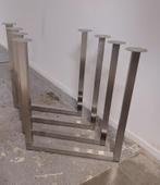 4x tafelpoten VIKA Moliden RVS, Huis en Inrichting, Tafelonderdelen, Ophalen, Tafelpoot, Minder dan 50 cm, Gebruikt