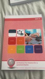 MFA 0 introductie financiën & administratie, Nieuw, Ophalen of Verzenden, F.W. Sap; M. Prudon, Nederlands