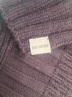 Knit Factory Poncho Aubergine Bruin - One Size, Kleding | Dames, Truien en Vesten, Bruin, Onbekend, Ophalen of Verzenden, Zo goed als nieuw
