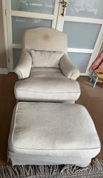 Fauteuil en poef Eichholtz, Ophalen, Gebruikt, Eenpersoons, 75 tot 100 cm