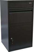 Pakketbrievenbus - Brievenbus-Metaal - 73 cm x 41 cm x 38 cm, Tuin en Terras, Brievenbussen, Ophalen of Verzenden, Nieuw, Rvs