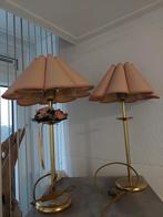 Set roze tafellampen met aparte kap, Ophalen of Verzenden, Zo goed als nieuw