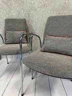 Set van vier Kusch&co eetkamerstoelen, Huis en Inrichting, Stoelen, Overige kleuren, Ophalen of Verzenden, Zo goed als nieuw, Metaal