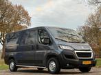Peugeot Boxer 330 2.2BlueHDi 140PK L2H1Premium|NAP|airco|cru, Auto's, Voorwielaandrijving, Start-stop-systeem, Stof, Gebruikt