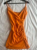 Oranje Zara jurk - Maat S, Oranje, Ophalen of Verzenden, Zo goed als nieuw, Maat 36 (S)
