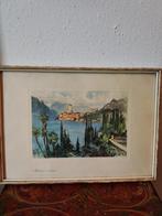 Prachtige prent van Malcesine Panorama, Gardameer (Italië), Verzenden