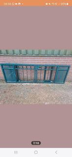 Schuifpoort looppoortje 2 schuivende delen afsluitbaar, Met poort, Ophalen of Verzenden, Zo goed als nieuw, Sierhekwerk