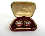 Vintage Sophos England manchetknopen met London heraldiek., Ophalen of Verzenden