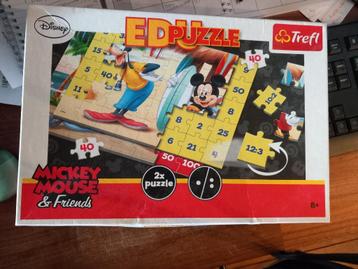 Puzzel Mickey Mouse met rekensommen 8+ beschikbaar voor biedingen