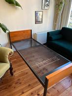 Auping bedframe eenpersoons, Gebruikt, Eenpersoons, Bruin, Ophalen of Verzenden