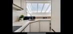 Complete keuken inclusief apparatuur, Huis en Inrichting, Keuken | Complete keukens, Ophalen, Gebruikt, Hoekkeuken, Crème
