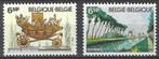 Belgie 1980 - Yvert/OBP 1976-1977 - Toerisme (PF), Postzegels en Munten, Postzegels | Europa | België, Ophalen, Postfris