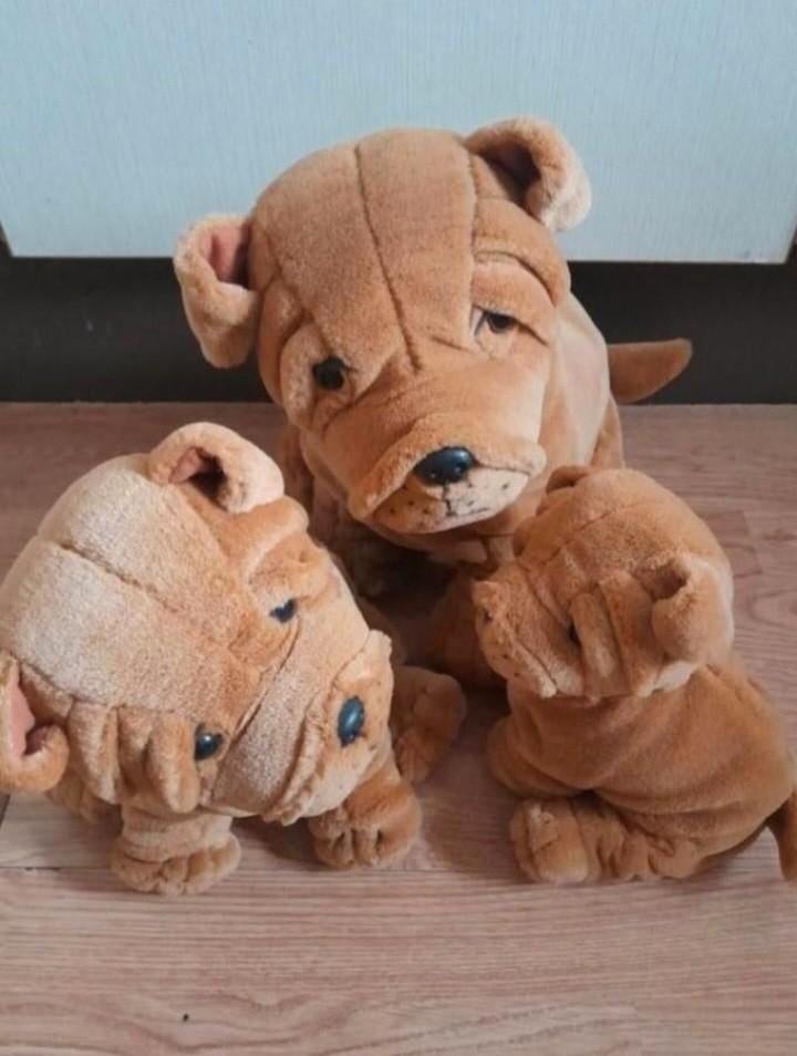 Living Nature - Pluche Franse Bulldog - beige - 25 cm