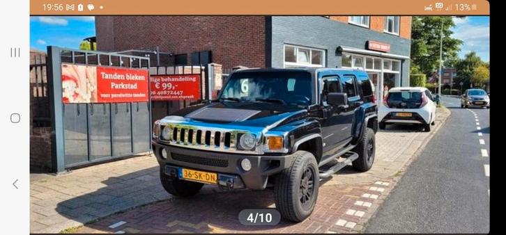 Hummer H3 2006 Zwart. Inruil motor of auto beperkt mogelijk, Auto's, Hummer, Particulier, H3, 4x4, ABS, Achteruitrijcamera, Airbags