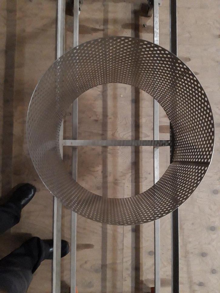 RVS geperforeerde ring / RVS binnenwerk ketel, Huis en Inrichting, Keuken | Keukenbenodigdheden, Zo goed als nieuw, Ophalen