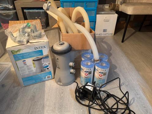 Intex Zwembad filterpomp, Tuin en Terras, Zwembad-toebehoren, Zo goed als nieuw, Ophalen