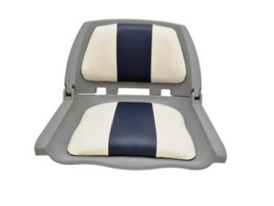 Bootstoel Fish Star wit / navy, Watersport en Boten, Bootonderdelen, Nieuw