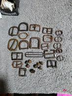 Bodemvondst gespen gesp gespjes brons, Antiek en Kunst, Antiek | Koper en Brons, Verzenden