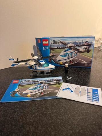 Lego city 7741 politie helikopter beschikbaar voor biedingen