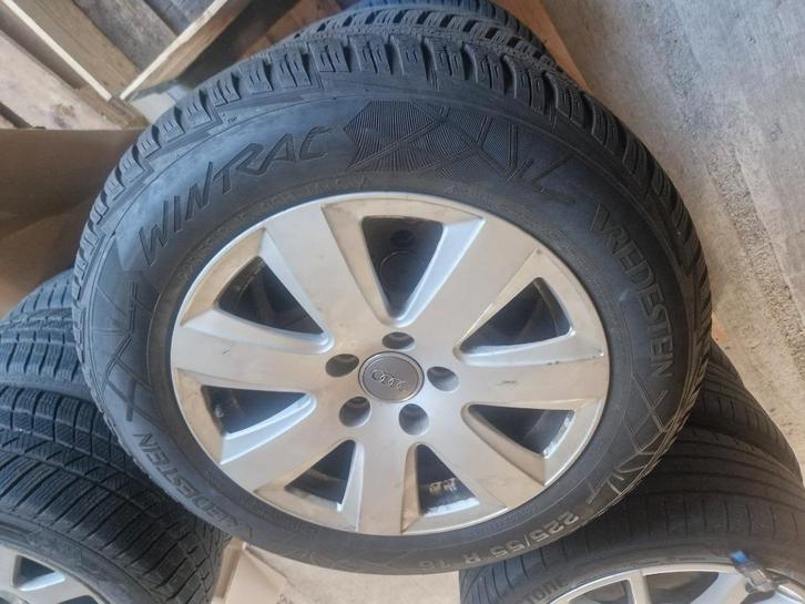 Mooie originele Audi A6 C6 winterbanden wintervelgen 16inch, Auto-onderdelen, Overige Auto-onderdelen, Audi, Ophalen of Verzenden
